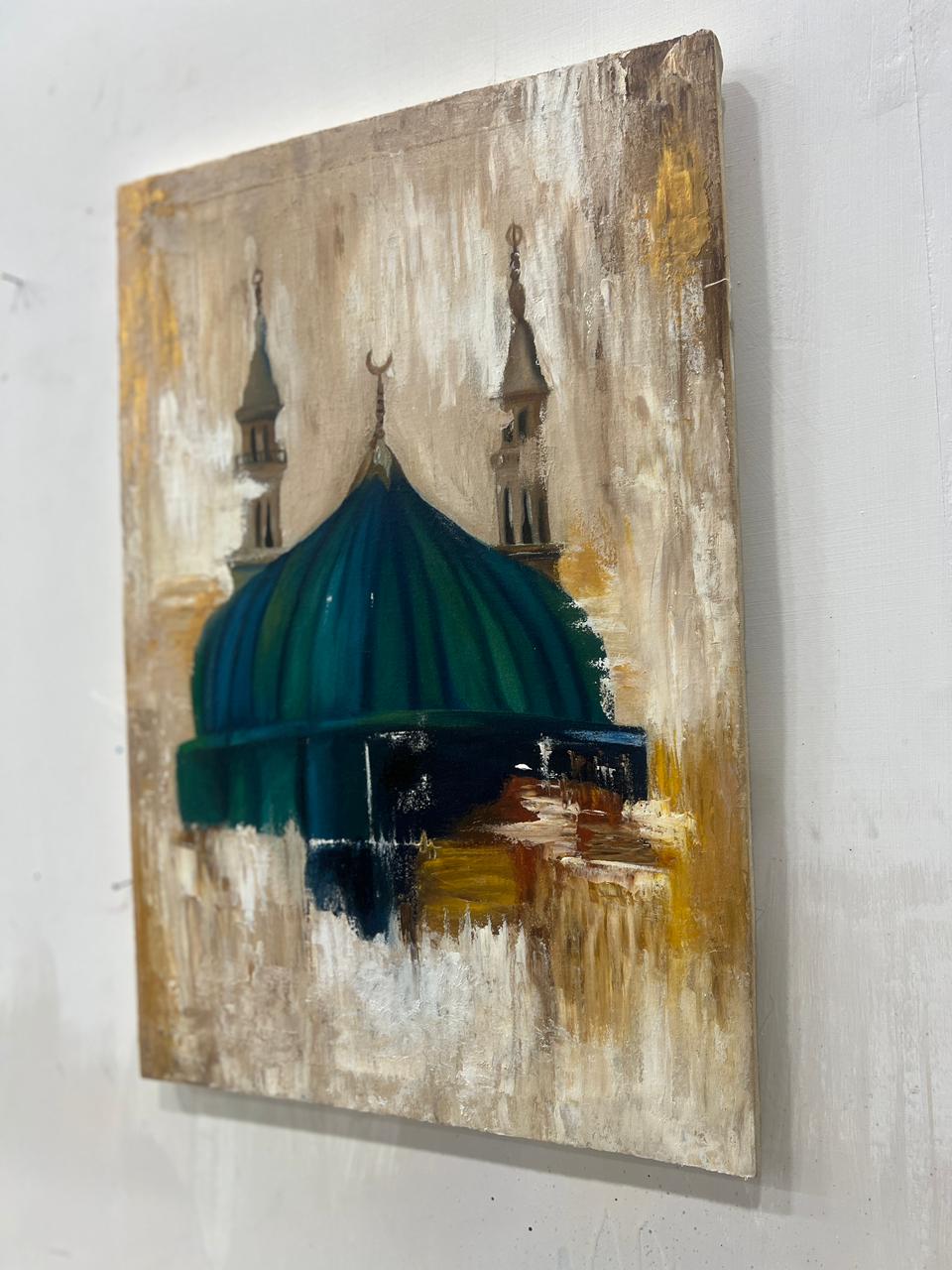 Sacred Sanctuary: Hand-Painted Dome of Peace - Image 3